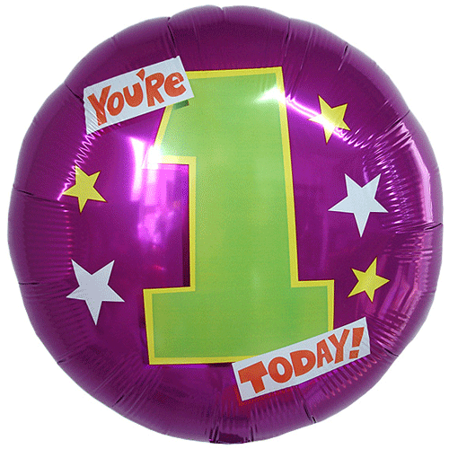 아나그램 18인치 You're 1 TODAY!