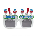 아이스크림 생일안경 화이트