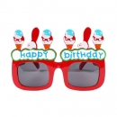 아이스크림 생일안경 레드