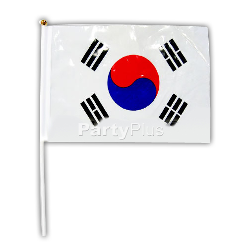 태극기 비닐 수기