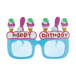 아이스크림 생일안경 블루