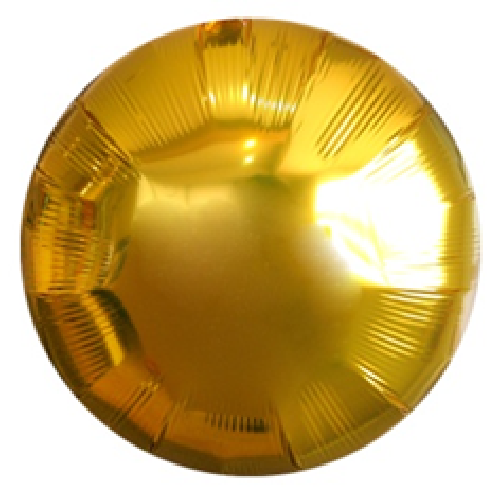 은박풍선 18인치 라운드 골드