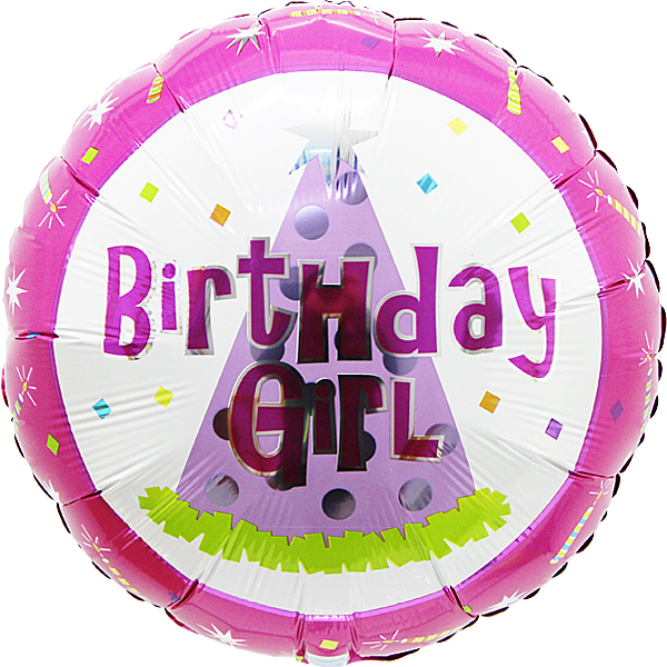 은박 18인치 Birthday Girl