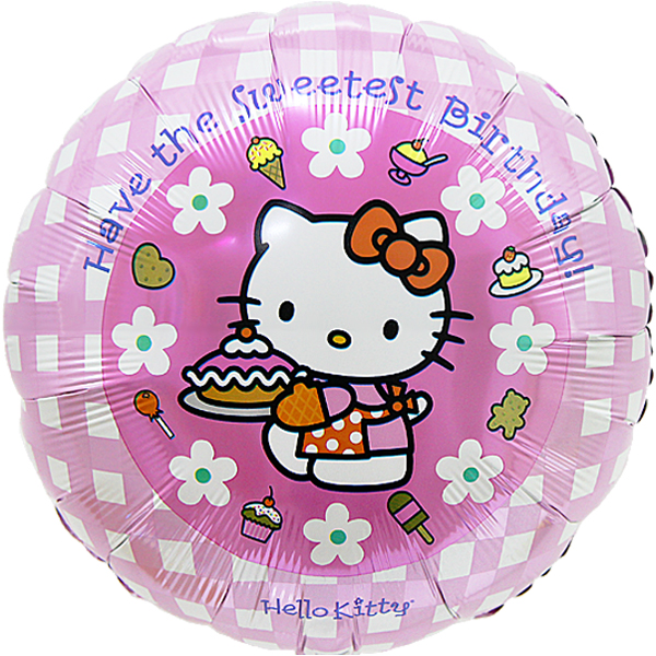 은박 18인치 헬로키티 스위티 생일