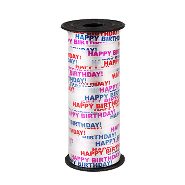컬링리본(소) HAPPY BIRTHDAY