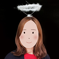 천사 헤일로 머리띠