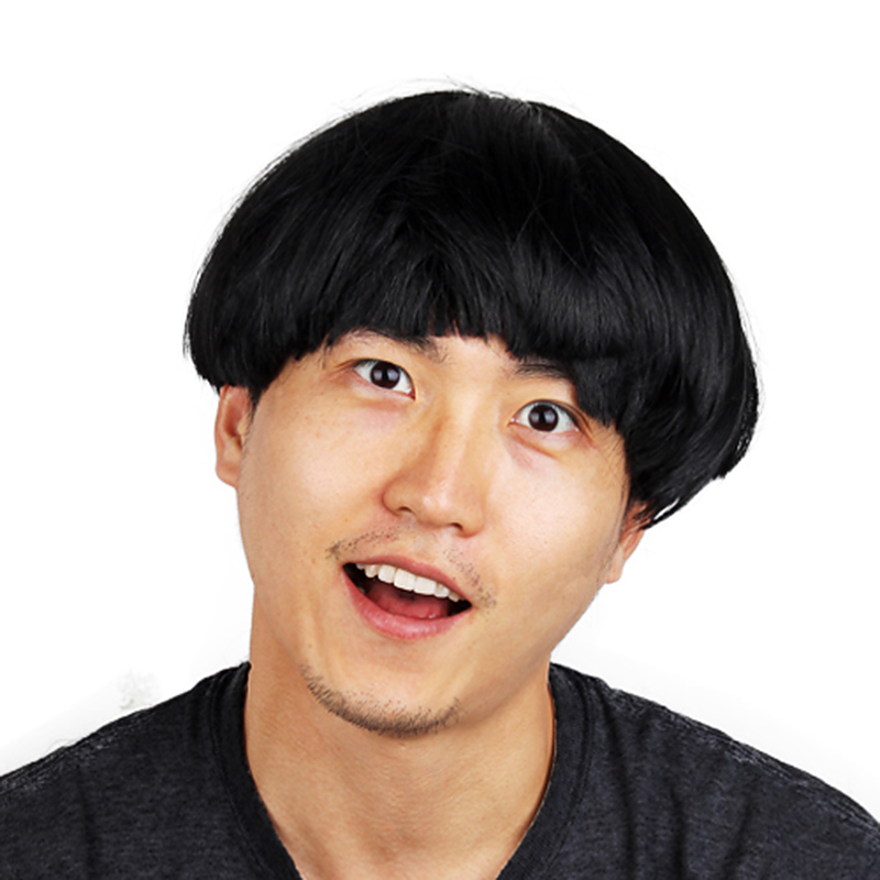 이벤트 바가지머리 바보가발