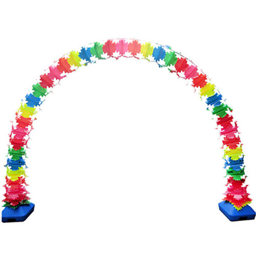 PVC 형광가랜드 레인보우 [30cm]