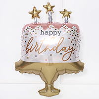 [GRABO] 은박 생일케익 컨페티 33인치