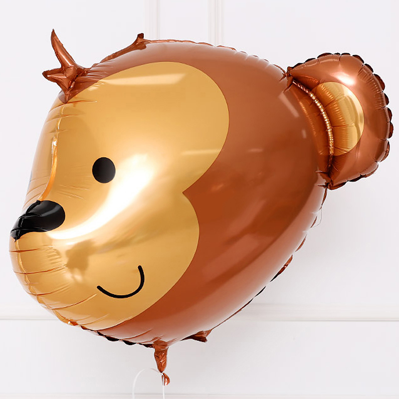 [헬륨풍선] 은박 3D 원숭이 27인치