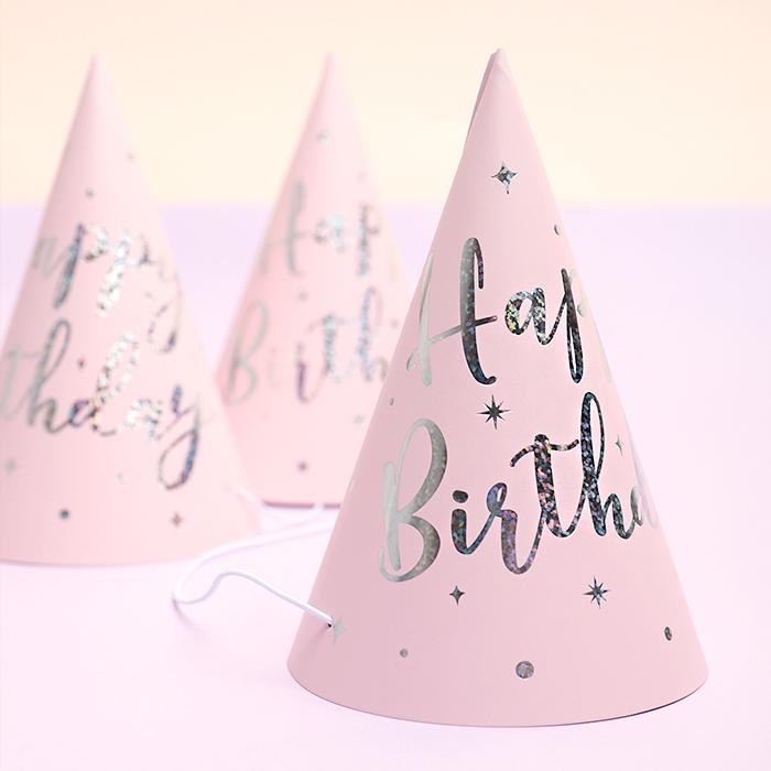 생일파티고깔모자 트윙클핑크 [6입]