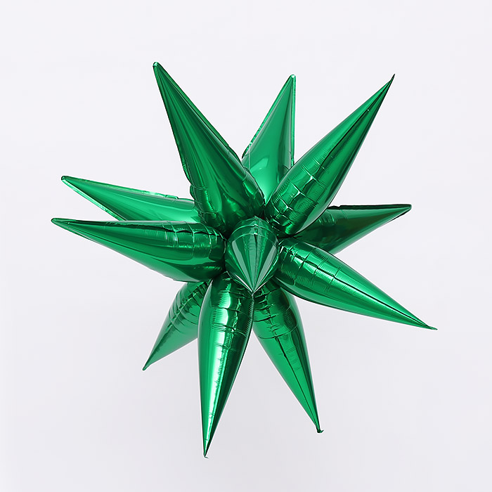 은박풍선 입체별 3D스타 70cm [그린]