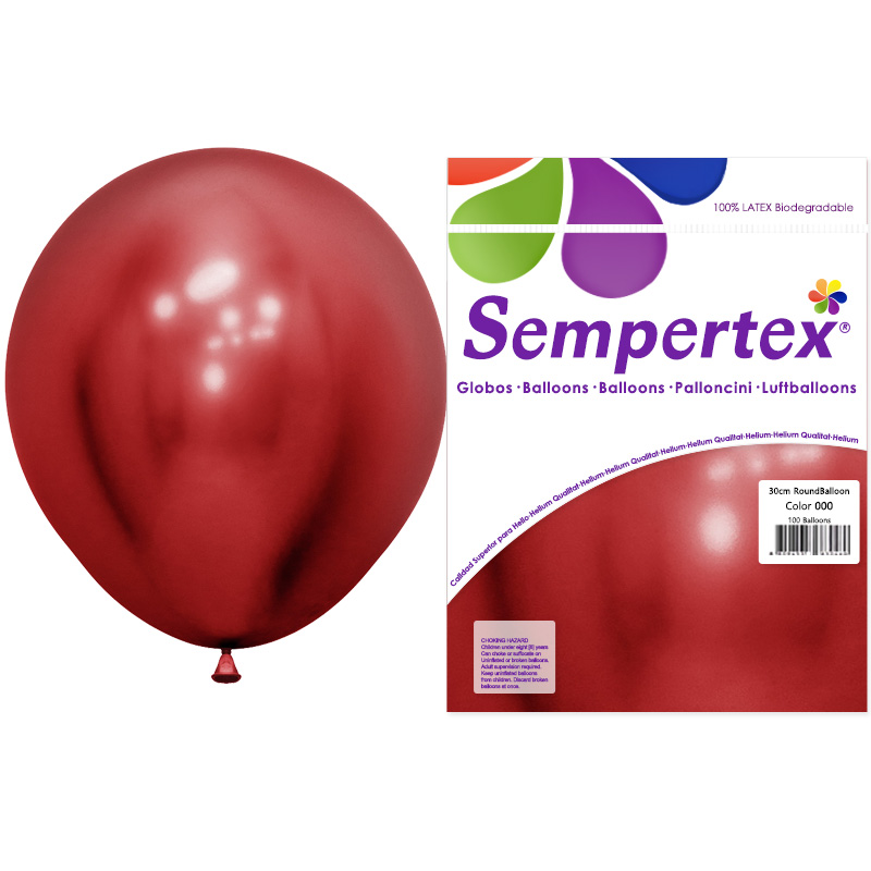 셈퍼 45cm 리플렉스 크리스탈레드 1봉 [25개입]