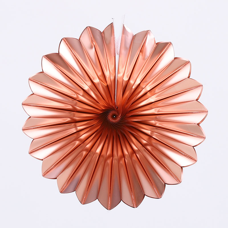 메탈릭팬 15cm [로즈골드]