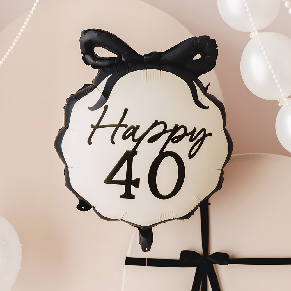 [파티데코] 생일 은박풍선 40