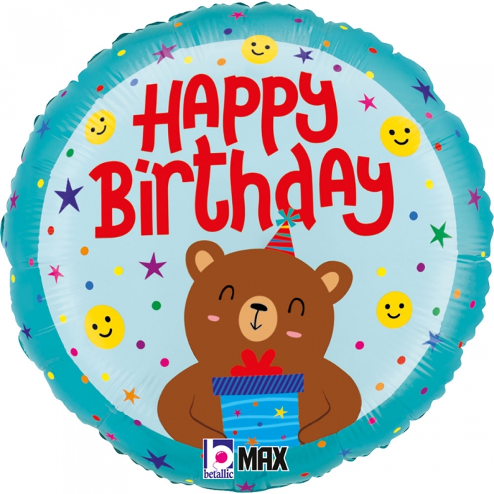 [GRABO]은박 생일곰 18인치