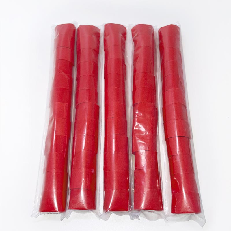 에어샷 종이릴테이프 방염 폭2cm X 길이1m X 10pcs 빨강 12개입