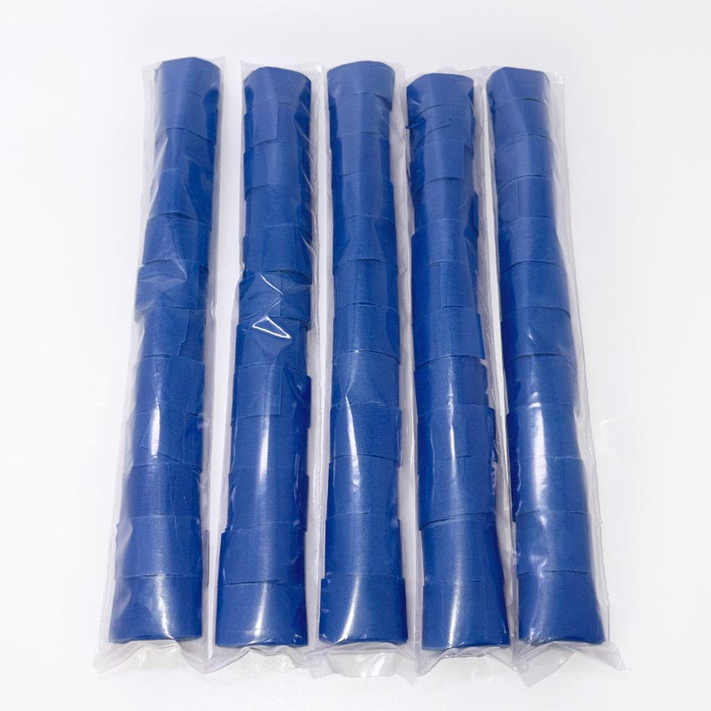 에어샷 종이릴테이프 방염 폭2cm X 길이1m X 10pcs 파랑 12개입