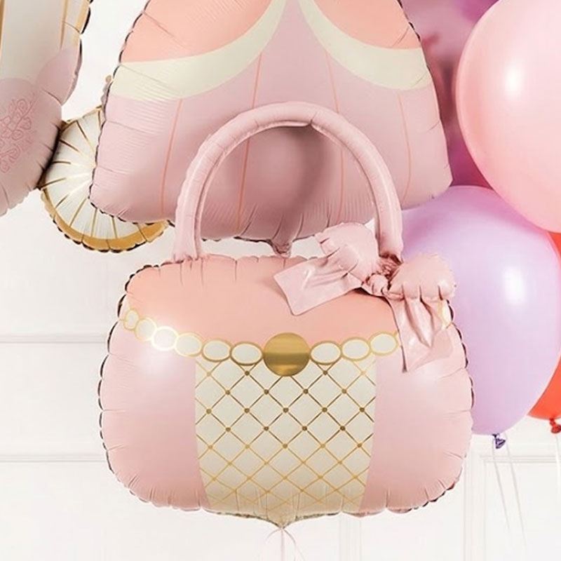 [헬륨풍선] 은박 프린세스핸드백