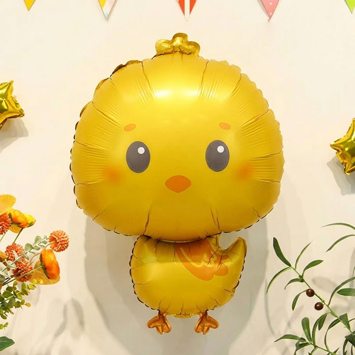은박풍선 병아리