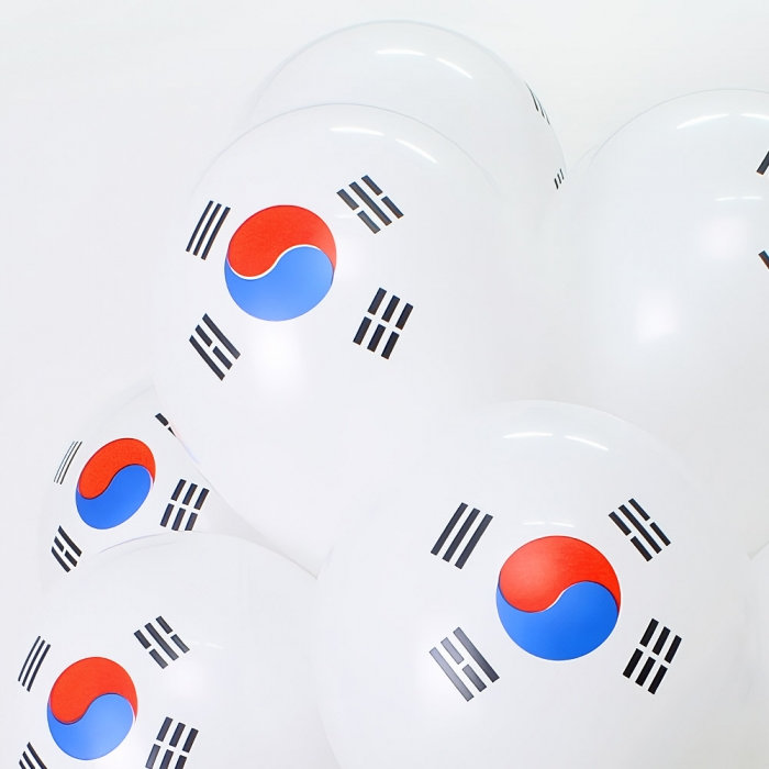 태극기풍선 30cm [10개입]