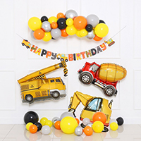 중장비 DIY 생일파티장식세트