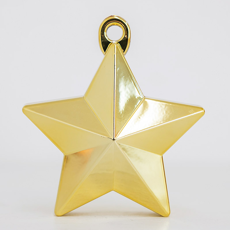 헬륨풍선 별무게추 [골드]