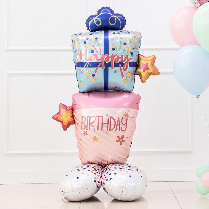 [GRABO] 은박 스탠딩에어벌룬 생일선물 119cm