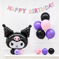 풍선스탠드 가랜드 생일파티패키지 [쿠로미]