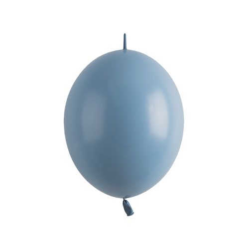 셈퍼텍스 꼬리풍선 15cm 파스텔더스크 블루 10개 소포장