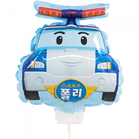 로보카 폴리 스틱풍선