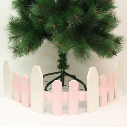 트리 울타리장식 핑크(75cm)